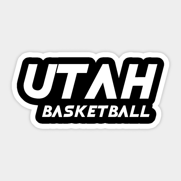 Utah Basketball Sticker by teakatir